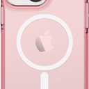 ArtsEvo Magnetic Designed for iPhone 13 and iPhone 14 Magsafe Case, 6.6ft Drop Protection, Full Body Screen Camera Protective Phone Case, Pink