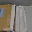 KINLINK 16x16 Picture Frame, Brown Square Solid Wood Frames for Pictures 12x12 with Mat or 16x16 without Mat, Wall Display Photo Frames Brown Wood 4 Pack