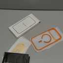 for iPhone 17 Pro Max Case, Compatible with MagSafe, Magnetic Slim Cover, Anti-Yellowing & Shockproof, Full Camera Protection, Includes Screen & Lens Protectors, Clear Orange Protective Case