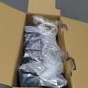 Homemate Heated Blanket Electric Throw - 50"x60" Heating Blanket Throw 1/2/4/6/8 Hours Auto-Off 10 Heat Level Over-Heat Protection Flannel Sherpa ETL Certification (01 - Light Grey)