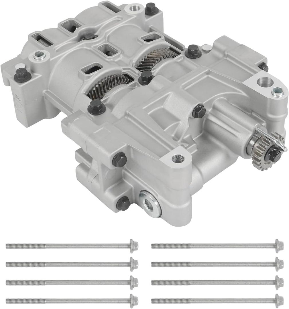 Engine Oil Pump Shaft Balance Assembly 68127987AB Compatible with 2007-2017 Chrysler 200 Sebring ; 2007-2016 Dodge Avenger Journey Caliber 2007-2017 Jeep Compass Patriot 2.4L L4 V330764