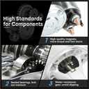 New Starter Fit for 2005-2010 Chrysler 300 2.7L 3.5L, for Dodge Challenger 3.5L 09 10, Charger 2.7L 3.5L 06-10, Magnum 2.7L 3.5L 05-08 Replaces# 410-48137 SMT0342 04801651AA 19025 16076
