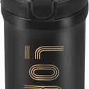 21oz Coffee Travel Mug Spill Proof Leak Proof, Insulated Mugs Tumbler for Hot and Cold, Stainless Steel Vacuum Cups for Iced & Hot Coffee, Water, Drink, Black
