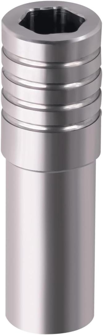 Screwdriver Extension Pole Adapter Sleeve Compatible with Leatherman Free T2 T4 P2 P4 K2 K4(Fits 6.35 Bits Hexagon Head and Leatherman Flat Bits)