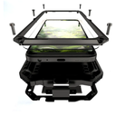 Lunivop for Motorola Moto G 2025/2026/ Moto G Play 2026 Case 6.7 Inch Metal Heavy Duty Phone Case Built-in Screen Protection Full Body Protective Dust Proof Military - Grade Rugged Black