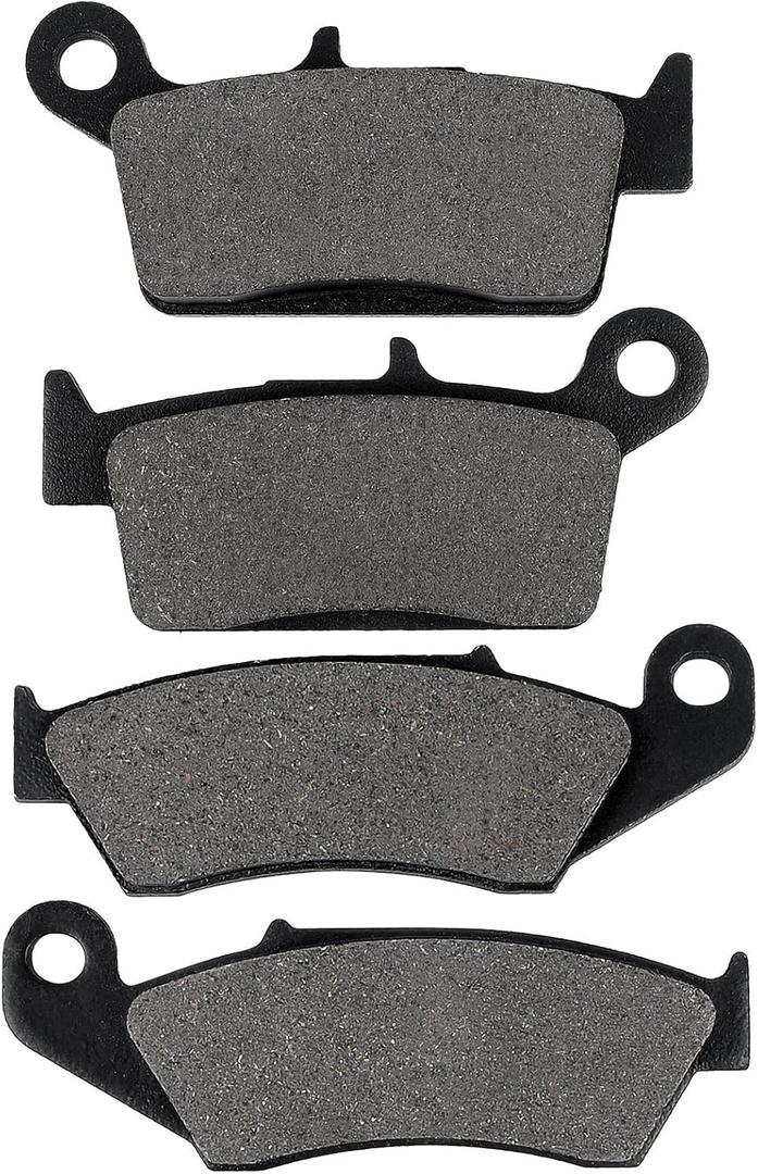 LOCOPOW Brake Pads for Kawasaki kx250F kx450F klx450r 2004-2022 Yamaha yz125 yz250 yz250f yz450f 2003-2007 wr250f wr450f wr250r 2003-2020 Suzuki rmz250 rmz450 GasGas EC 125 200 250 300 450