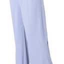 Girls Loose Pants Wide Leg Pants for Girls Beach Palazzo Flowy Lounge High Elastic Summer Trousers Size 5 6 Blue