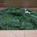 National Tree Company 5 ft Pre-Lit North Valley Spruce Artificial Christmas Tree, 300 Warm White LED Lights, 488 Tips, Includes Stand, Green