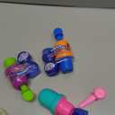 Fubbles Bubbles No Spill Bubble Tumbler Minis Party Favor 12 Pack | Bubble Toy for Babies Toddlers and Kids of All Ages | Includes 2oz Bubble Solution and a Wand per Bottle (Assorted Colors)