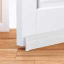 Generic Door Draft Stopper, White, di-doorfengxiqi-white1, Under Door Sweep, Weather Stripping, Garage Window Blocker, Noise Cold Air Insulation, Dust & Pest Proof, 2" W x 41" L 2 Pack
