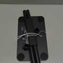 Adjustable Tabletop Easel Stand for Picture Frame  Heavy Metal Table Top Sign Holder for Display Up to 25 H, Art Poster Rack for Home Office Galleries, 1PCS, Black