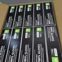 Black Vinyl Gloves, Food Grade Gloves Disposable Latex Free & Powder Free, Guantes for Cleaning Cooking Food Prep (Medium)