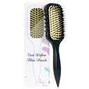 3 x Glissura Curl Defining Brush for Curly Hair, Detangles and Styles Wet or Dry Curls, Perfect for Waves and Coils (Black)