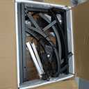 JUSTOGO 53'' Plant Stand Indoor with Grow Lights - 6 Tiered Metal Plant Shelf for Multiple Plants, Corner Rack and Home Decor, Flower Display Rack for Garden, Patio, Living Room