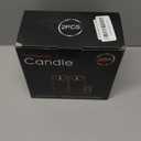 VEEKI Flameless Candles Light, Set of 2 6"x3" Flickering LED Candle with Remote & Timer, Dimmable Electric Pillar Candles Battery Operated, Pink Candles for Valentine's Day Xmas Home Decor (2PC)