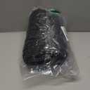 Quilted Puffer Tote Bag Puffy Crossbody Shoulder Bag with Zipper, Nylon Hobo Handbag Travel Carryall Bags for Women Girls (Large, Black)