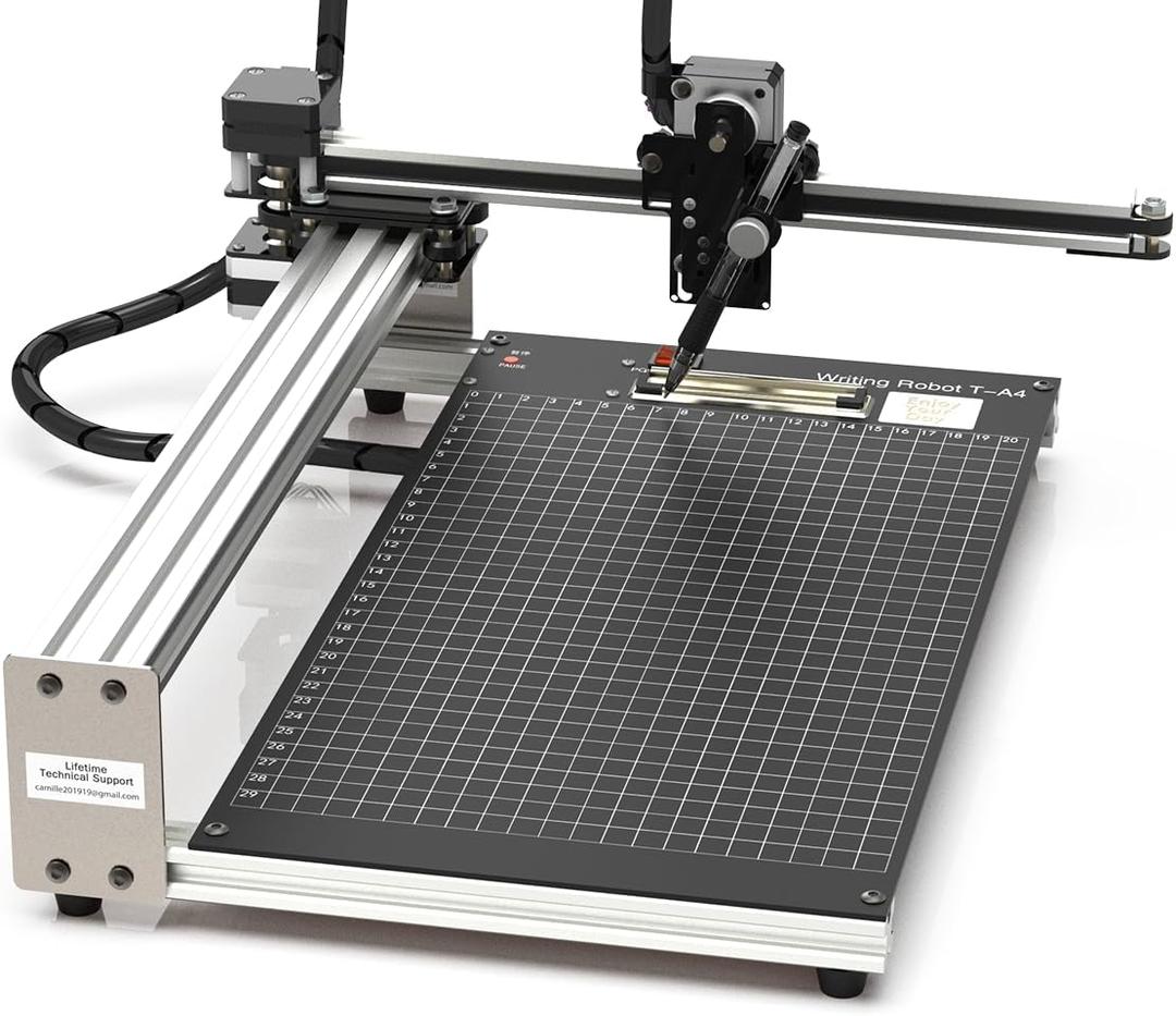 iDraw 2026 Upgrade Handwriting/Drawing Robot kit, xy Plotter Pen Plotter, A4 workspace, Faster Writing Speed, Open Source, Ideal for Handwriting to Write Letters/Holiday Cards, Paint, Learn Program