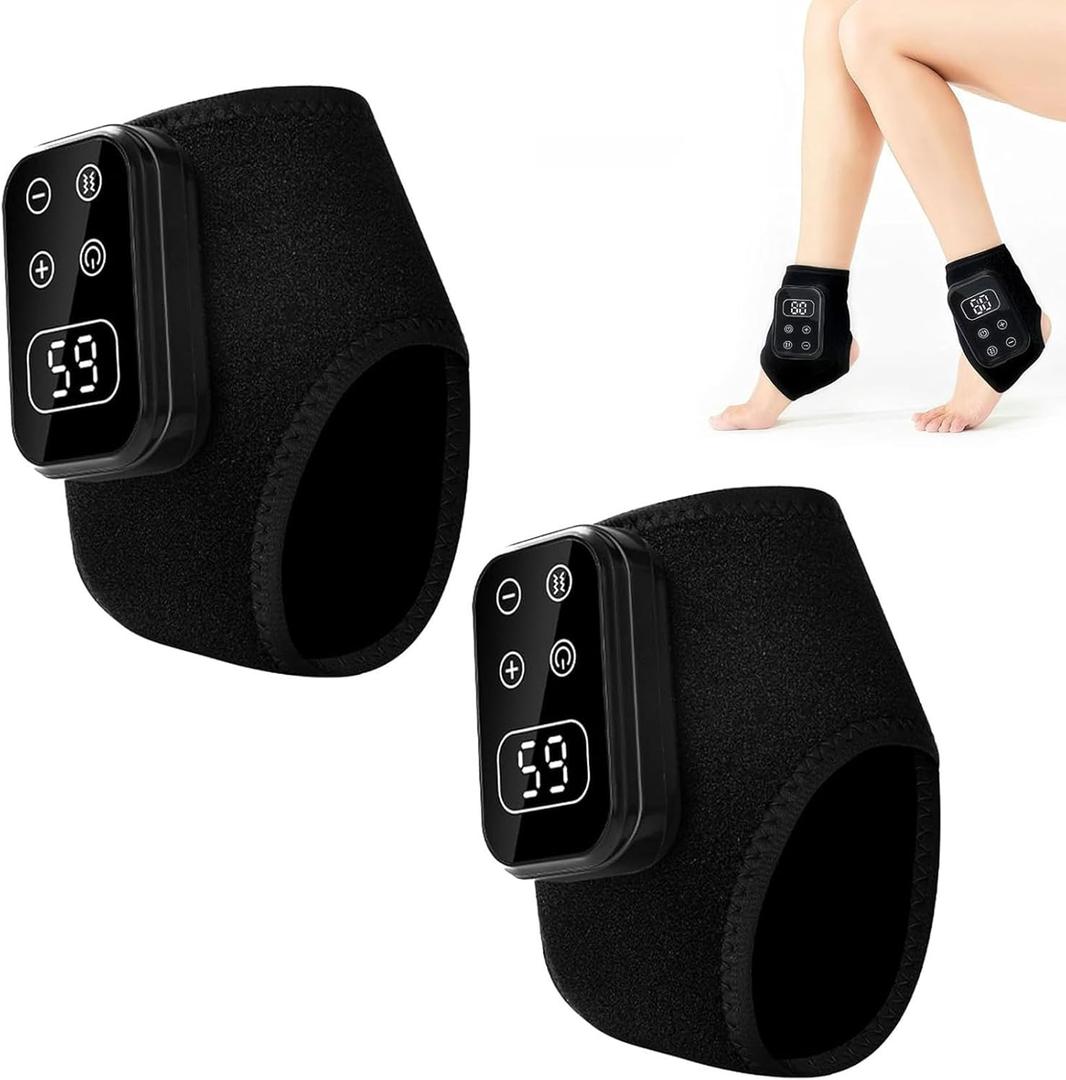 2Pcs Foot Advanced Renew Triple Method Massager,Portable Foots Renew Massager, 3-in-1 Foot Advanced Rene-w Triple Method Massage-r,for Home/Office/Travel, 3-Speed & 5-Temperature