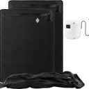 2PC Professional Vacuum Bags for Travel with 55W Super Power Electric Pump, Dobaly IP67 Reusable Vacuum Compression Bags for Suitcases and Backpack Space Saver Vacuum Bags Durable(2 Large+Pump)