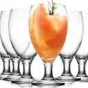 Pint Glasses, All Purpose Drinking Tumblers, Clear Glass Bar Tumblers Cocktail Mixing Glass, Great for Restaurants, Bars, Parties - Premium Beer Glasses Tumbler Set of 6