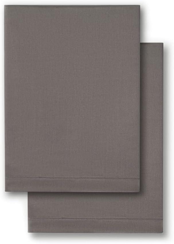 Cozy Earth Standard Pillowcases Set of 2  Made of 100% Viscose from Bamboo, UltraSoft & Luxury, Woven from Naturally Breathable & Lightweight Fabric  Charcoal