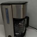 KRUPS Coffee Maker 10 Cups Simply Brew Stainless Steel Drip Coffee Maker, 900 Watts Coffee Filter, Drip Free, Dishwasher Safe Pot , Black & Silver