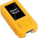 M5Stack Official M5StickC PLUS2 - ESP32 V3 Mini IoT Development Kit - Built in 200mAh Battery, Yellow