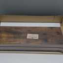 Forbena Rustic Wood Floating Shelves for Wall Set of 3, 24 Inches Long Wooden Hanging Shelves for Bedroom Storage, Large Wall Mounted Shelves for Living Room Books, Closet (Dark Brown)