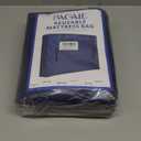 BAGAIL Mattress Bags for Moving, Mattress Covers with Heavy Duty Handles, Reusable Mattress Storage Bag for Moving Supplies(Navy, Queen)