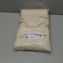 Smiry Waterproof Seat Covers for Dining Room Chairs Set of 4, Stretch Jacquard Removable Washable Chair Seat Slipcovers Protector, No Rear Covers, Beige