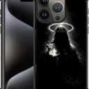 for iPhone 15 Pro Case with God Cross Four Corner Airbag Protection Design Anti Slip Soft Silicone Frame Personalized Pattern Case Compatible with iPhone 15 Pro for Men