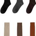 Socks for Calf Spring and Autumn Warmth Medium Tube Cotton High Women