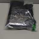 Sidefeel Skorts for Woman High Waisted Jean Skort Wrap Stretchy Asymmetrical Skorts (12, Black)