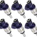 6Pcs Fuel Injectors for BMW Z3 Z4 X3 330Ci 330i 330xi 530i X5 3.0L