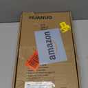 HUANUO Monitor Stand, Freestanding VESA Mount for 13 to 34 Inch Screens, Holds up to 44lbs, 5 Height Options, Swivel Desk Stand Riser With 360 Rotation, VESA 75x75mm/100x100mm