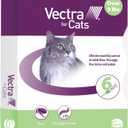 Vectra for Cats Flea Treatment & Prevention for Large Cats (Over 9 lbs.) 6-Month Supply Pack of 5