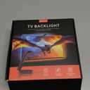 TV LED Backlight, 11.5ft Cuttable TV Lights That Change with TV for 32-50 Inch Screen and PC Monitor, TV Backlight with Sensor, Smart App Control, Game & Music Sync Color Changing Lights