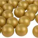 Plastic Gold Ping Pong Balls - Beer Pong & Table Tennis Accessory for Pingpong Play - DIY Crafts & Party Decor with Gold Balls - 50 Pack, 1.5 Inch