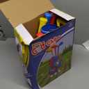 Liberry Toddler Golf Set for 2 3 4 5 Years Old Boys Girls, Upgraded Kids Golf Cart with Golf Cornhole Board & Putting Mat, Indoor and Outdoor Golf Toys Birthday Gifts