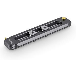 SMALLRIG Universal Low-Profile Quick Release NATO Rail Safety Rail 90mm/3.5inches Long with 1/4'' Screws for NATO Handle Camera Cage EVF Mount  BUN2484