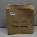 Lampshades Set of 2, Drum Lampshades 11.6" Top x 12.6" Bottom x 9.8" High, Seaside village Medium Lampshades (Spider Fitter), Beige Lampshades Natural Linen Hand Crafted, Easy Assembly Required