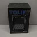 ToLife Dehumidifiers for Home 95 OZ Water Tank, 1000 sq.ft Dehumidifier for Basement Bedroom Bathroom with Auto Shut Off 7 Colors LED Light, Silver