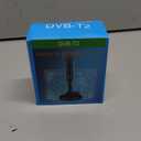 TV Antenna For Smart TV Indoor, 2026 Digital Indoor Antennas with Strong Magnetic Base, 360&Long Range Reception TV Antenna for Local Channels, Easy Setup Digital HD Antenna for TV Without Cable (Black,Red)