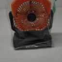 Portable Fan Rechargeable, Cordless Battery Powered Fan with LED Lantern, Small Table Fan, USB Battery Operated Fans for Travel Bedroom Home Camping Tent Office Beach Desk Picnic Barbecue Fishing (Orange)