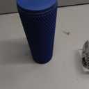 Manna 24 Oz Studded Tumbler Rubberized Finish, Blue