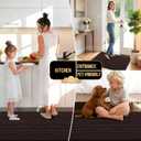 OLANLY Thick Bathroom Runner Rugs 44x24, Extra Soft Absorbent Chenille Bath Rugs, Rubber Backing, Machine Wash Dry, Long Bath Mats for Bathroom Floor, Tub and Shower, Home Decor Accessories, Brown