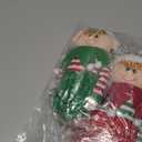 DUBEDAT 22Inch Christmas Elf Decorations Dolls, Red Green Plush Leg Stuffed Doll Set for Christmas, New Year, Birthday Party Decoration