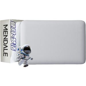 Memory Foam Pillows for Sleeping, Cooling Bed Pillow for Neck Pain Relief, Queen Size Contour Design for Side Back Stomach Sleepers with Travel Pouch - Frim But Soft (4 Inches) (Gray)