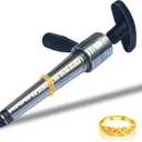 Manual Ring Resizer & Stretcher and Expander (Sizes 214)  High-Precision Jewelry Sizing Tool for Bands of Gold, Silver and Platinum, Ring Enlarging Tool
