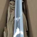 YIIBAII Mini Blinds Suitable for 22" W x 64" H Windows 1" Aluminum Horizontal Venetian Blinds Darkening with Rope and Pole can Mounted Inside or Outside White